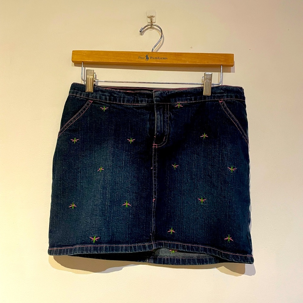 Lilly Pulitzer Denim Mini Skirt